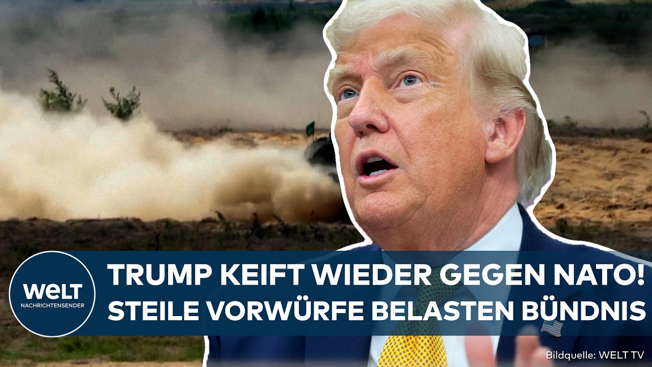 USA: Donald Trump keift gegen Nato-Partner! Steile Vorwürfe belasten Beziehungen weiter