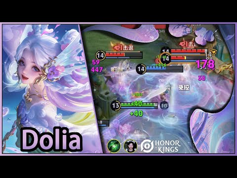 Dolia｜A beautiful skin that costs 490 tokens.｜Uma skin bonita que custa 490 fichas.｜Honor of Kings