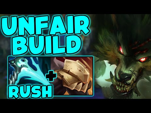WARWICK TOP BROKEN ITEM RUSH! UNFAIR IN LANE - League of Legends