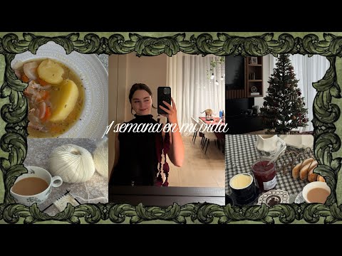Una semana conmigo | nieve en noviembre, días con mi madre y decorando la casita de Navidad