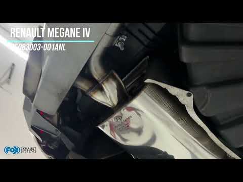 Renault Megane IV GT - FOX Exhaust system