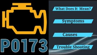 dtc p0173 quickly Fix