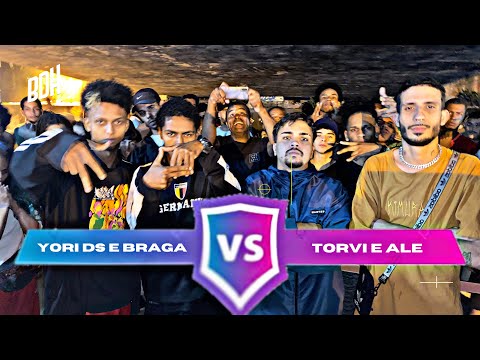 (CHUVA DE TROCADILHOS 😂) YORI DS E BRAGA BXD X TORVI E ALÊ - 1ª FASE - #EDIÇÃODETROIT