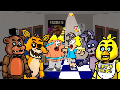 A pizzaria Sinistra - Barril, Rafa e Cabeção em FNAF - Five Nights at Freddy´s