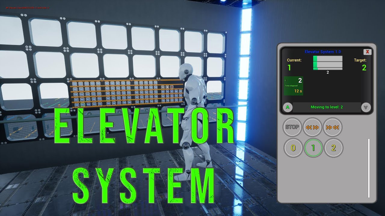 Elevator System Presentation for Unreal Engine 5