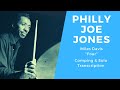 [Transcription] Philly Joe Jones Medium Up Swing Comping & 4 Bars Trading / Miles Davis "Four"