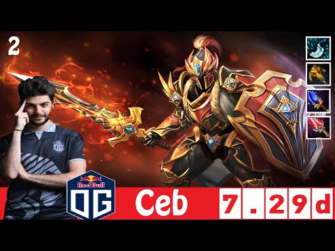 [DOTA 2] OG.Ceb the DRAGON KNIGHT [OFFLANE] [7.29D] [2]