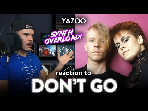 Yazoo Reaction Don't Go (SUPER SYNTHY!) | Dereck Reacts