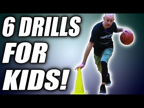 6 BEST Dribbling Drills For Kids! Basketball Drills For Beginners