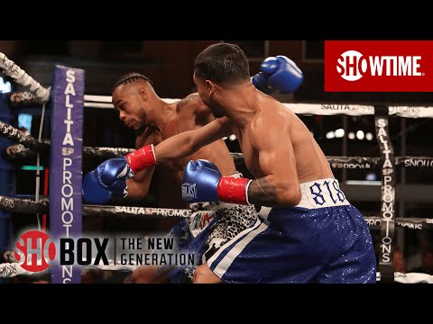 Saul Sanchez Scores A Crazy Knockout Of Jarico O'Quinn In The 1st Round | SHOBOX: THE NEW GENERATION