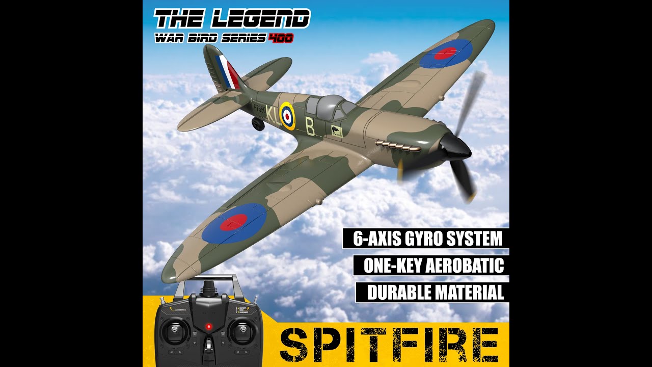 RC letadlo Volantex Spitfire RTF | RCprofi.cz