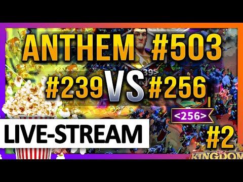Anthem #503 🔴 W0S vs r0se [ALL SUBTITLES][1256 vs 1239] & Chill #2 - Rise of Kingdoms ROK Fleisch