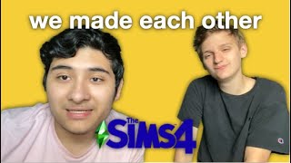 We Try to Make Each Other in the Sims 4 ft. Matthew Doczy | Vlog