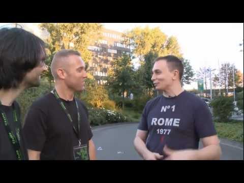 Razer @ GamesCom 2011 - Swifty and Athene interview Carmac