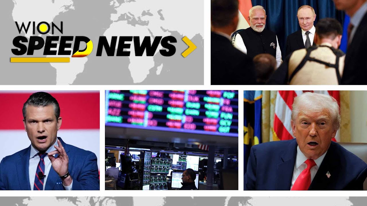 Russia-Ukraine War: Russian President to Begin 2-Day India Visit Today| WION SPEED NEWS