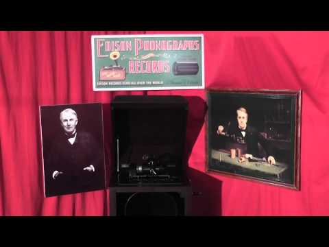 Edison blue amberol cylinder 2818 - Melody in F (violin) by Isidore Moskowitz