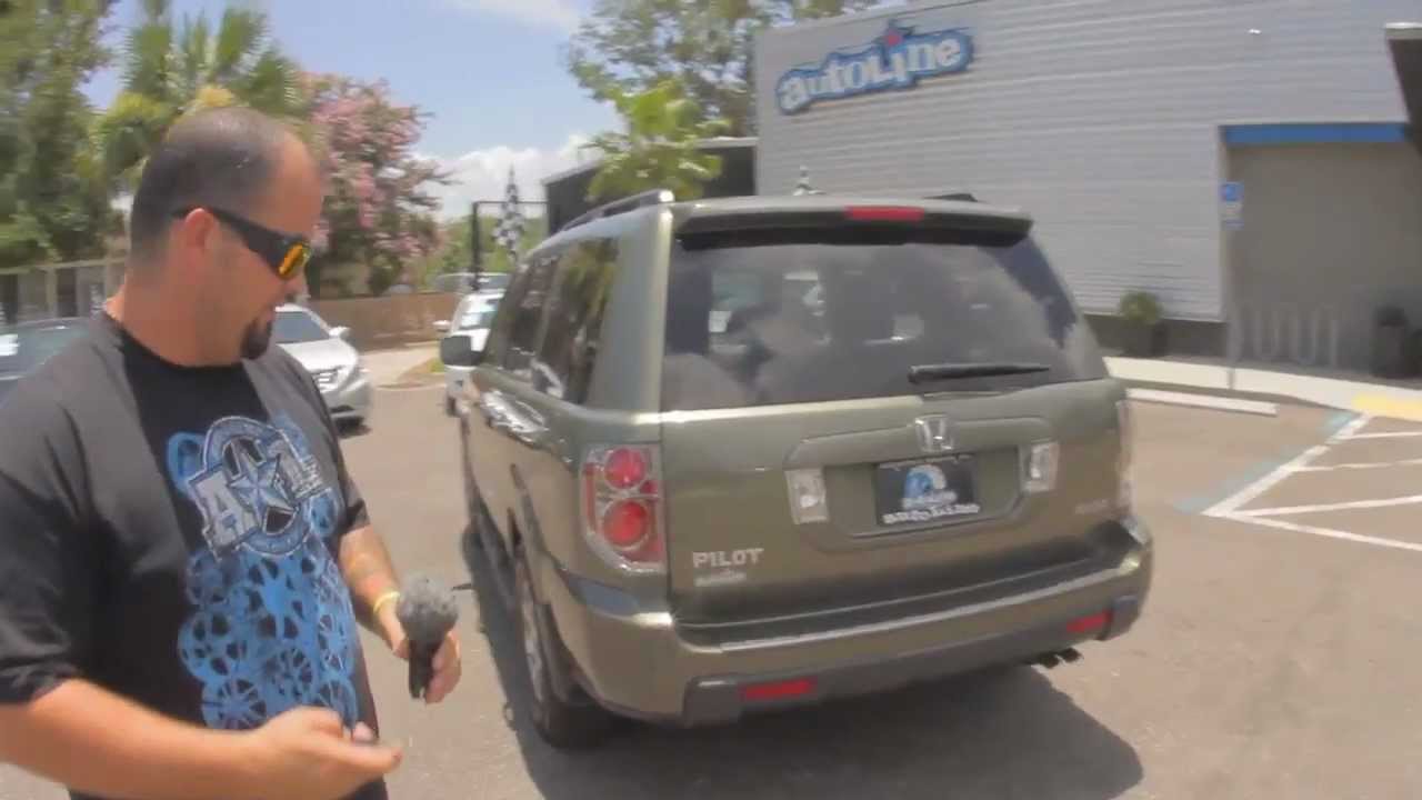 Autoline's 2008 Honda Pilot EX-L Walk Around Review Test ...