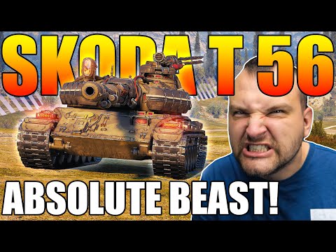 The Škoda T 56 Is an Absolute Beast in WoT!