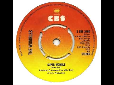 UK New Entry 1975 (186) The Wombles - Super Womble