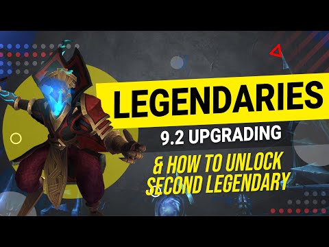 9.2 Upgrading Legendaries & Unlocking Second Legendary! | WoW Patch 9.2 Shadowlands