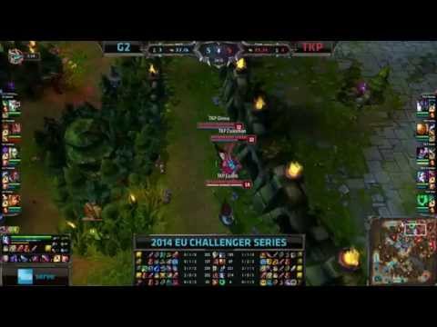 Gamers 2 (Ocelote's team) vs Team Kappa Prime | EU Challenger Series Play In #1 | G2 vs TKP