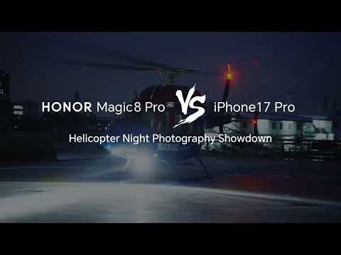 ULTIMATE HELICOPTER PHOTOSHOOT SHOWDOWN: HONOR Magic8 Pro vs. iPhone 17 Pro