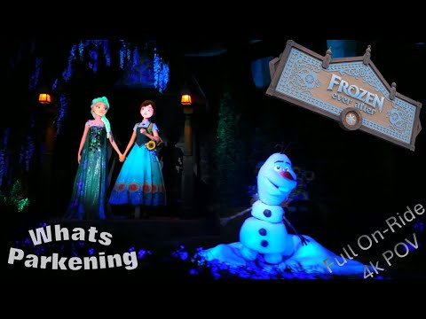 Frozen Ever After Full On Ride 4K POV