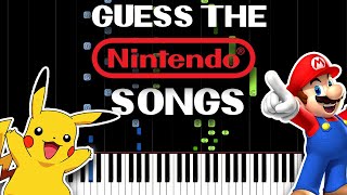Guess Nintendo Music on Piano (Part 1)