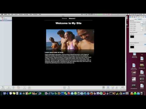 iWeb 09 Tutorial: Changing Webpage Size (Width and Height)