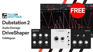 Video thumbnail for 2 FREE VST Plugins | DriveShaper by Cableguys & Dubstation 2 by Audio Damage by Plugin Boutique