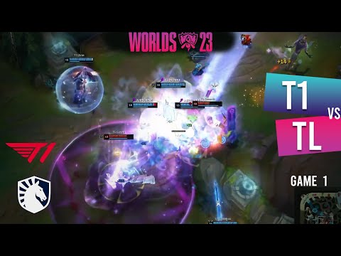 T1 vs TL // Game 1 // Swiss Stage - 2023 Worlds * All Kills