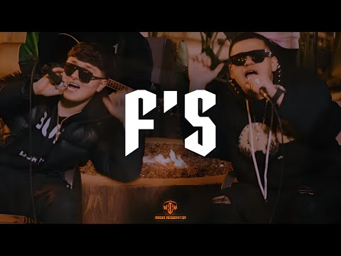 Fuerza Regida, Gabito Ballesteros - F's (Video Letra/Lyrics)