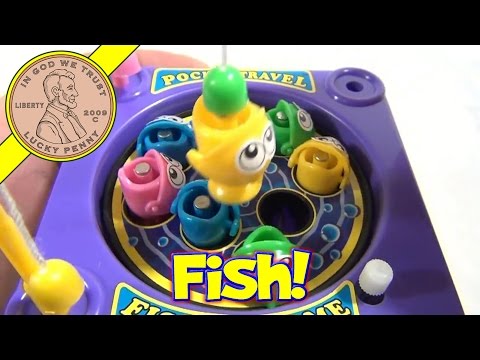 Pocket Version of Travel Let's Go Fishing Game Ja-Ru Toys