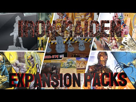 First Look at the Iron Maiden Expansions for CMON Games