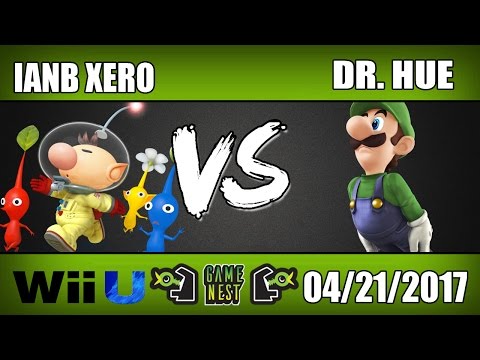 IANB Xero (Olimar) vs Dr. Hue (Luigi) - Wii U Winners Round 1 SIU