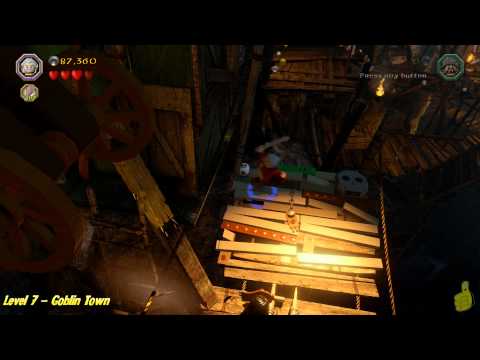 Lego The Hobbit: Level 7 - Goblin Town - STORY - HTG