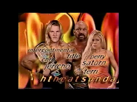 IC Title   Chris Jericho vs Perry Saturn   Heat March 4th, 2001