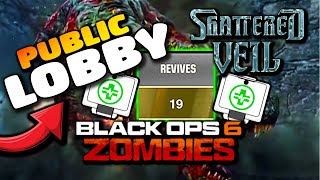 I Carried This *PUBLIC LOBBY* To the HIGHEST ROUND YET! - BO6 Zombies
