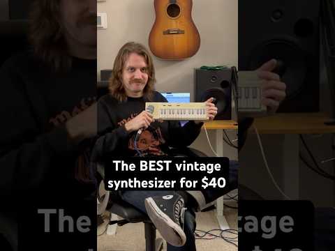 The best synthesizer is the most simple one #SynthDemo #CasioPT1 #RetroGear #MusicTech #shorts