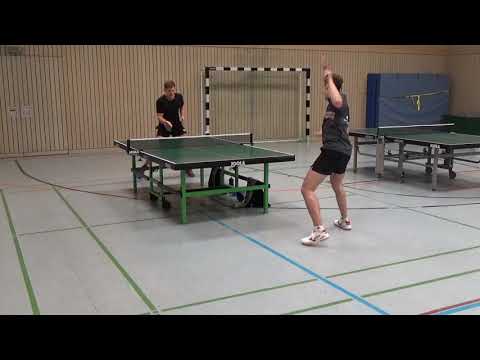 Neumann Weiherhof vs Dotzel Karlstadt Semifinale A 20181222 Wilhelmsdorf Weihnachtsturnier Table Ten