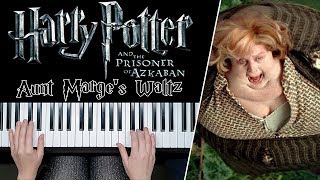 Aunt Marge&#39;s Waltz - Harry Potter and the Prisoner of Azkaban || PIANO COVER