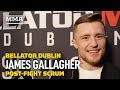 Bellator Dublin: James Gallagher Admits He Lost His 'F**ing Mind' After Win - MMA Fighting