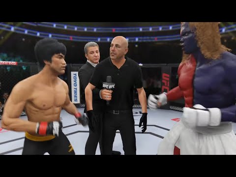 UFC 4 | Bruce Lee vs. Fighter Gill (EA Sports UFC 4)