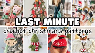 QUICK Crochet Christmas Gifts People ACTUALLY Want [Last-Minute Patterns to Crochet NOW!]