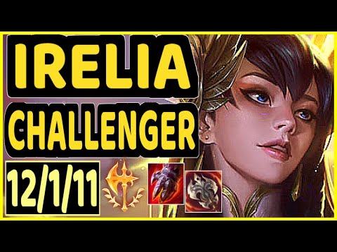 NOMANZ (IRELIA) vs XERATH - 12/1/11 KDA MID CHALLENGER GAMEPLAY - EUW
