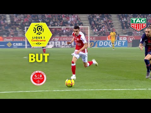 But Mathieu CAFARO (56') / Stade de Reims - Paris Saint-Germain (3-1)  (REIMS-PARIS)/ 2018-19