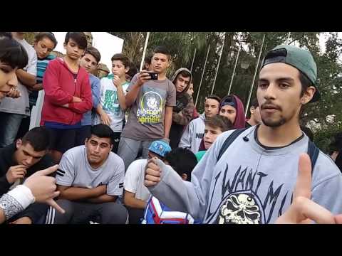Naty y Rhymes vs Borza y Alan primera edición Coliseo freestyle cuartos de final