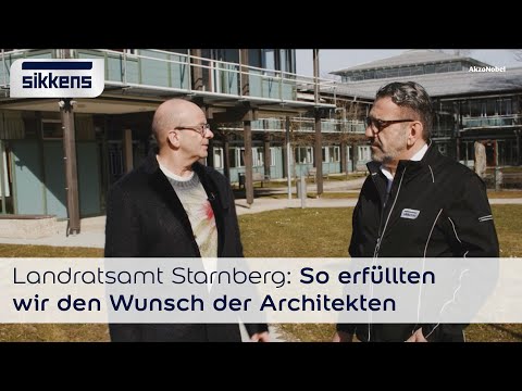 Sikkens Cetol: Landratsamt Starnberg - Architektenwunsch
