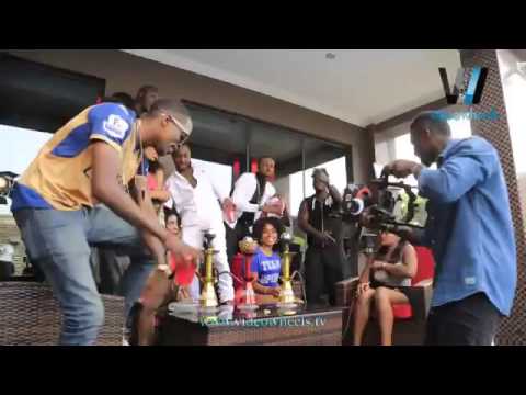 BEHIND THE SCENES DANAGOG HOOKAH ft  DAVIDO