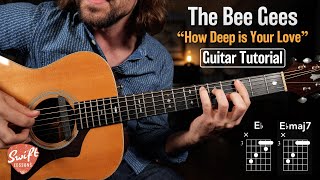 Download lagu The Bee Gees 'How Deep is Your Love' Full Guitar Lesson   Chords mp3 Download lagu The Bee Gees 'How Deep is Your Love' Full Guitar Lesson   Chords mp3